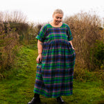 The Everything Dress in Green Tartan - House of Flint