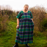 The Everything Dress in Green Tartan - House of Flint