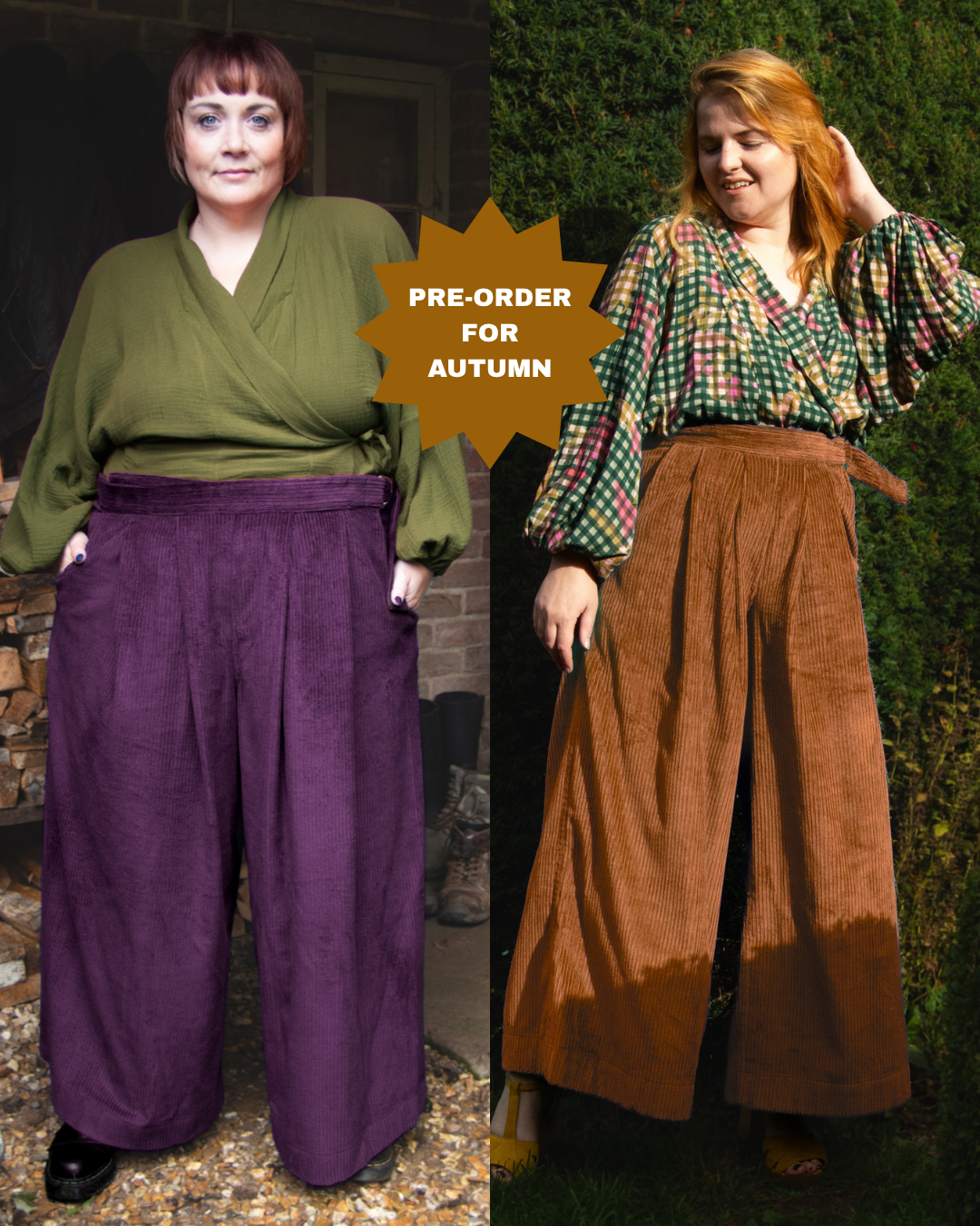 The Margo Trousers in Corduroy - pre-order - House of Flint