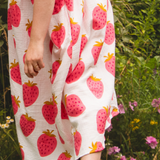 The One-of-a-Kind Skirt - Strawberry Print