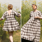 The Double Take Dress in Morris Cotton