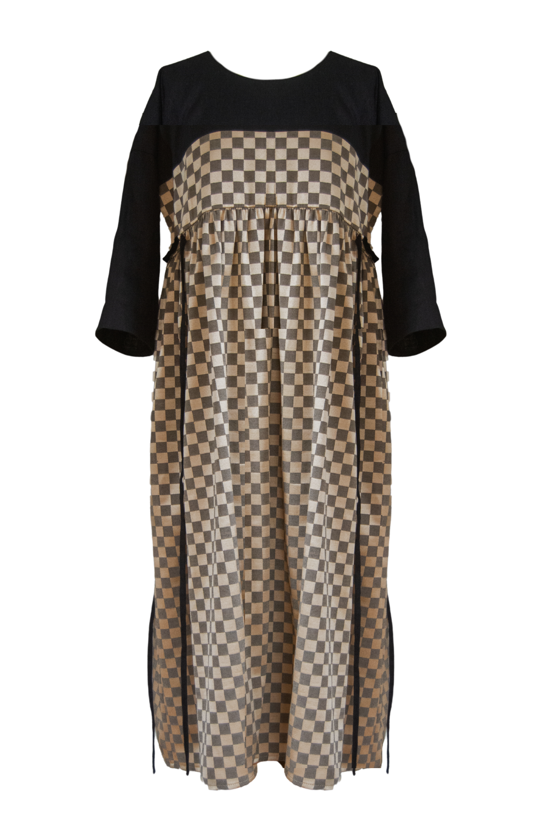 The Loop Dress - Chequerboard - House of Flint