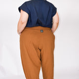 The Avery Trousers in Chocolate chia check