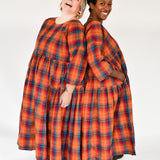 The Double Take Dress in Madras Cotton - pre-order - House of Flint
