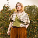 Pre-order The Solstice Shirt in Gold and Sage