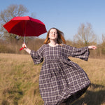 The Everything Dress in Brown Check - House of Flint