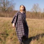 The Everything Dress in Brown Check - House of Flint
