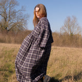 The Everything Dress in Brown Check - House of Flint