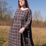 The Everything Dress in Brown Check - House of Flint