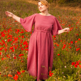 The Joan Dress in Red/Pink Gingham