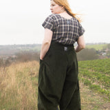 The Staple Tee in Brown Check - House of Flint