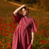 The Joan Dress in Red/Pink Gingham