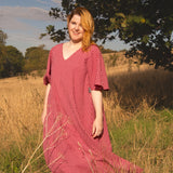 The Joan Dress in Red/Pink Gingham