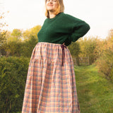 The Oak Skirt - Sunrise check