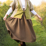 Pre-order The Solstice Shirt in Gold and Sage