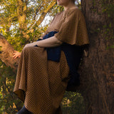 The Joan Dress in Burgundy/Chartreuse Gingham
