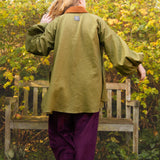 The Good Life Shirt in Sage linen
