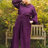 The Good Life Shirt in Fig linen