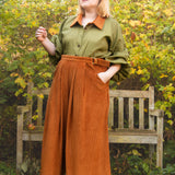 The Good Life Shirt in Sage linen
