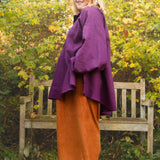 The Good Life Shirt in Fig linen