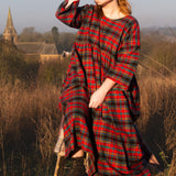 The Everything Dress in Red Tartan - House of Flint