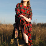 The Everything Dress in Red Tartan - House of Flint