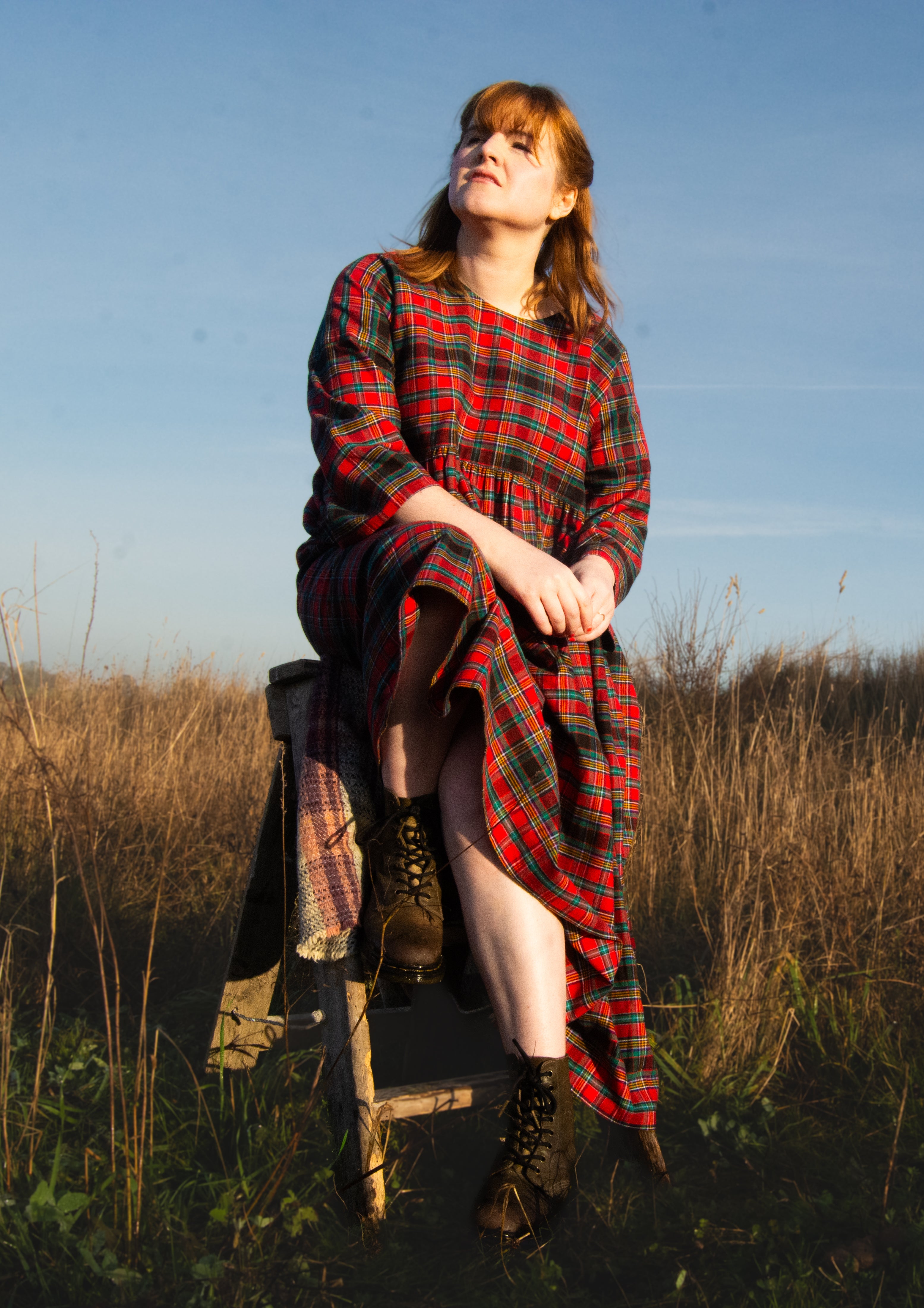 The Everything Dress in Red Tartan - House of Flint