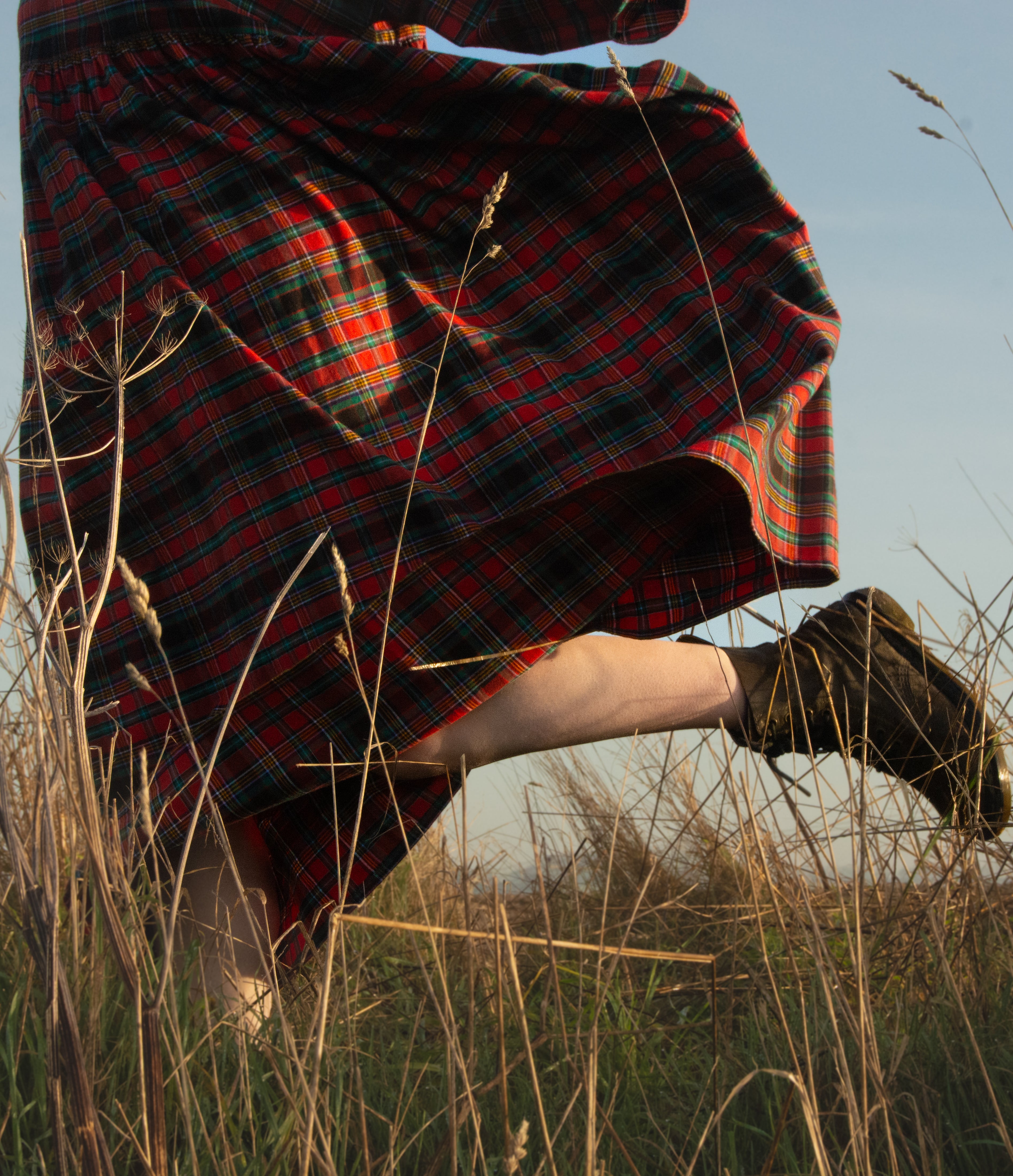 The Everything Dress in Red Tartan - House of Flint