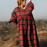 The Everything Dress in Red Tartan - House of Flint