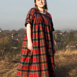 The Everything Dress in Red Tartan - House of Flint