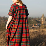 The Everything Dress in Red Tartan - House of Flint