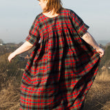 The Everything Dress in Red Tartan - House of Flint