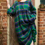 The Everything Dress in Green Tartan - House of Flint