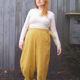 The Avery Trousers in Lemon curd
