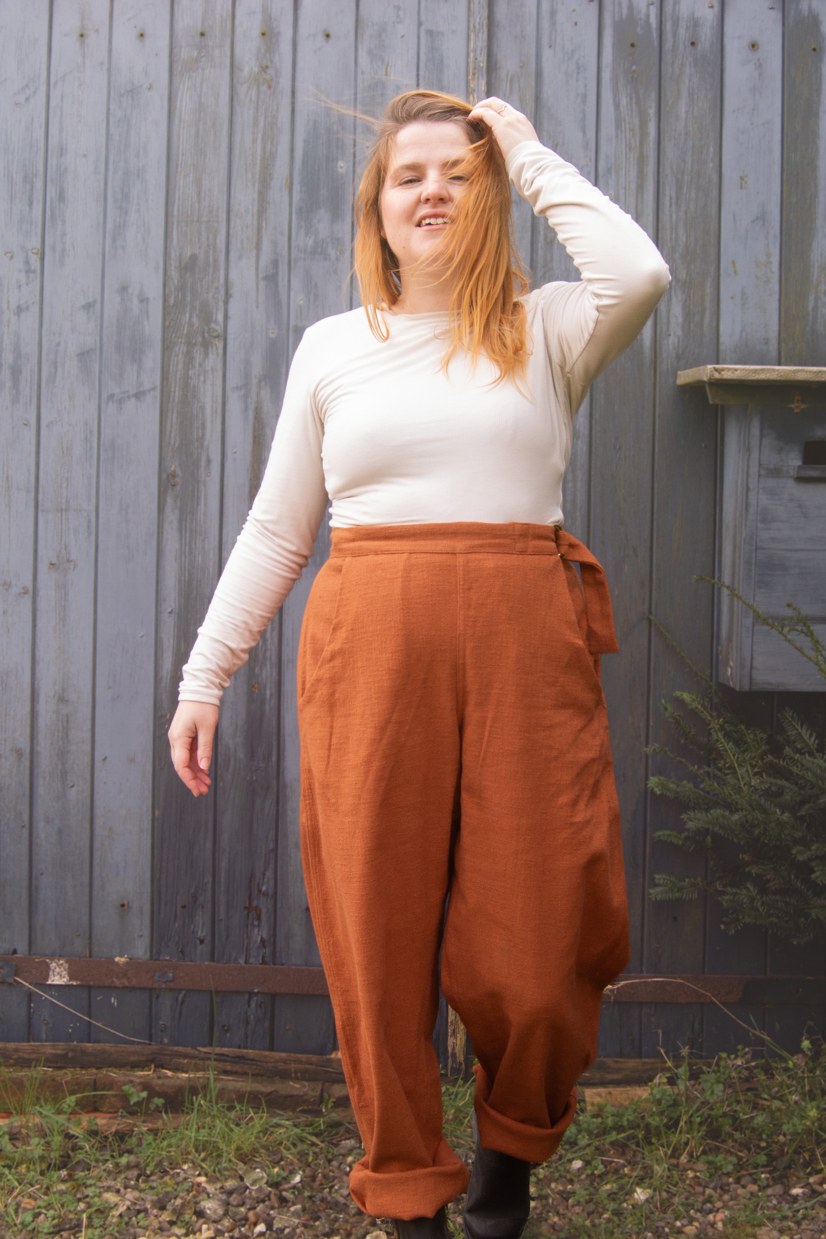 The Avery Trousers in Tile - House of Flint