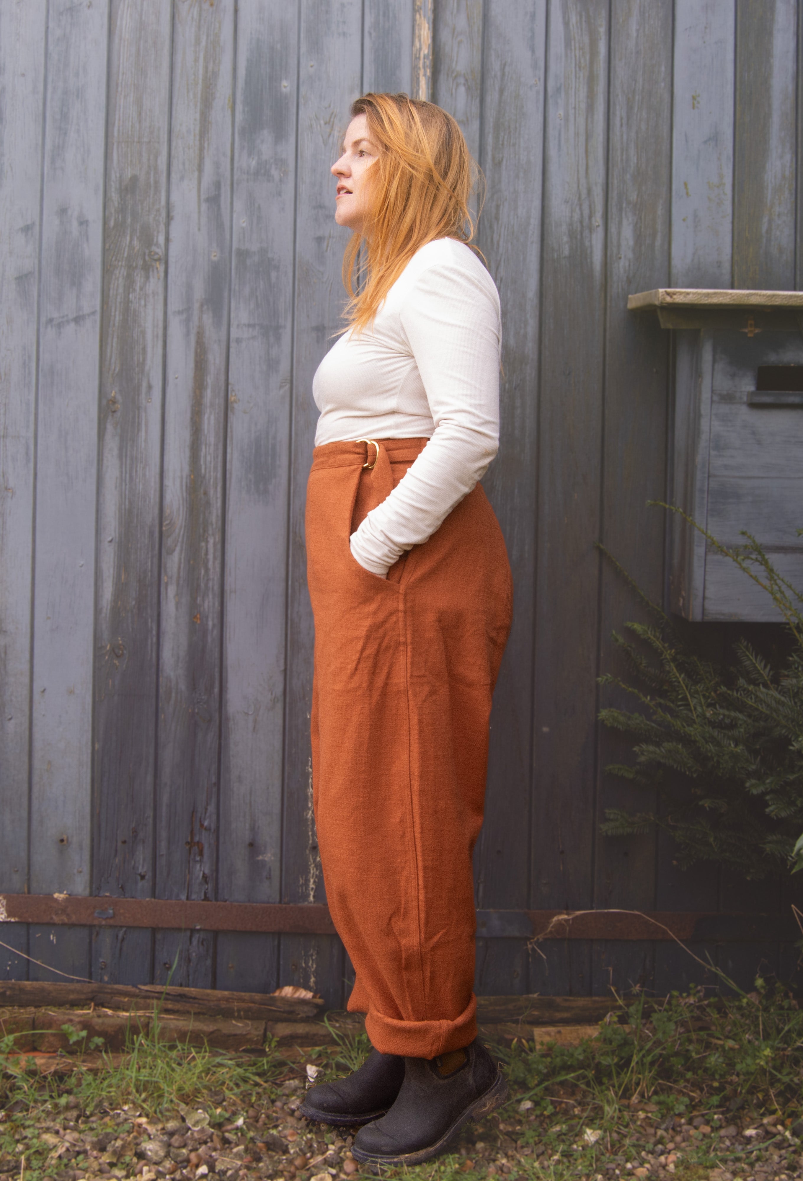 The Avery Trousers in Tile - House of Flint