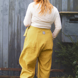 The Avery Trousers in Lemon curd