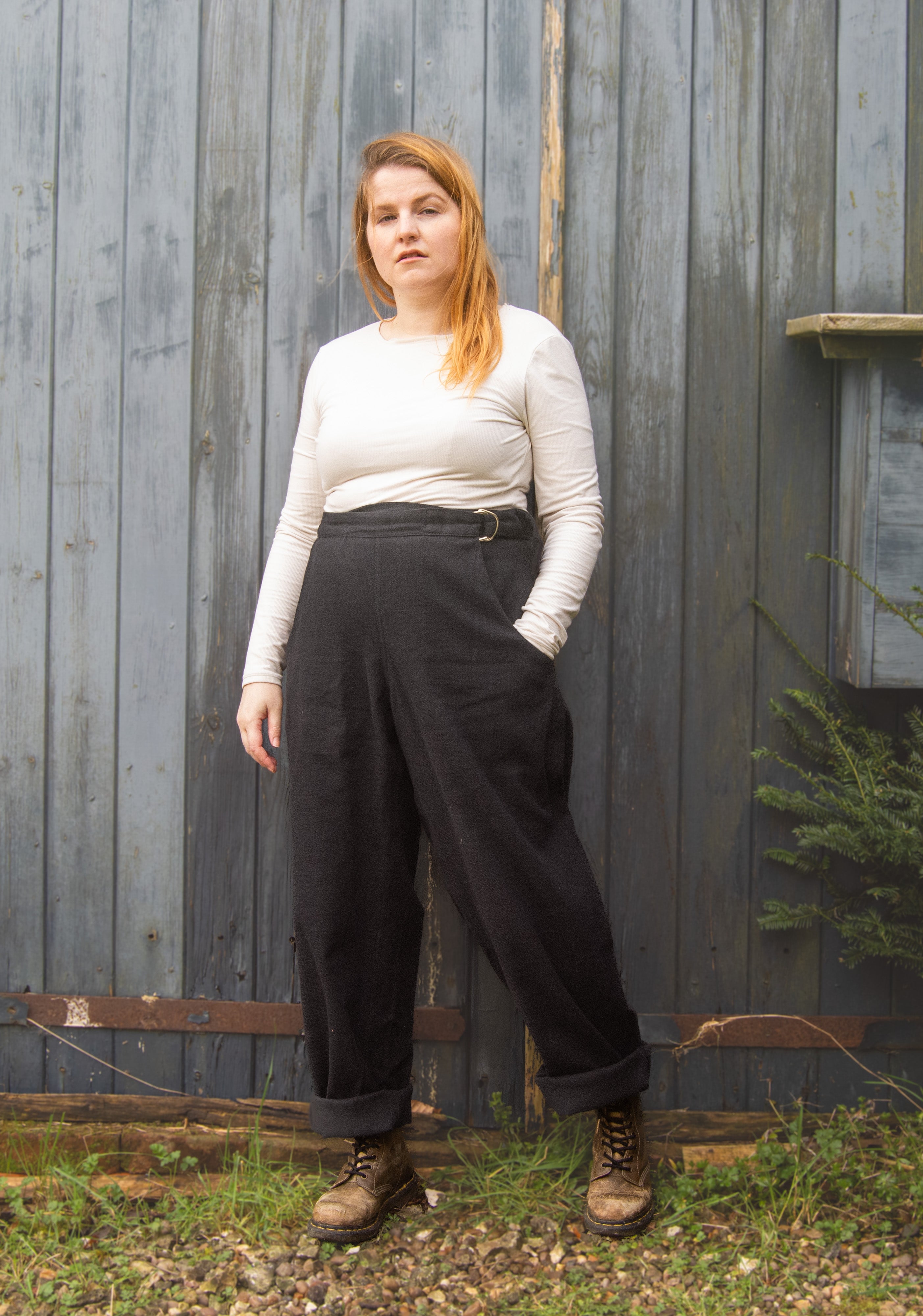 The Avery Trousers in Black - House of Flint