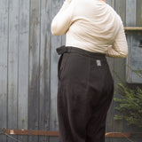 The Avery Trousers in Black - House of Flint