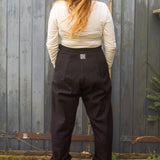 The Avery Trousers in Black - House of Flint
