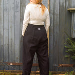 The Avery Trousers in Black - House of Flint