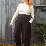 The Avery Trousers in Black - House of Flint