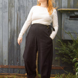 The Avery Trousers in Black - House of Flint