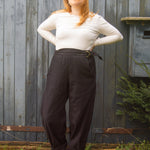 The Avery Trousers in Black - House of Flint