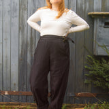 The Avery Trousers in Black - House of Flint