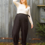 The Avery Trousers in Black - House of Flint