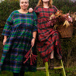 The Everything Dress in Green Tartan - House of Flint