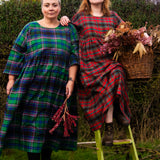 The Everything Dress in Green Tartan - House of Flint