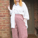 The Good Life Shirt in White Cotton