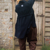 The Good Life Shirt in Black Cotton - ships late March - House of Flint